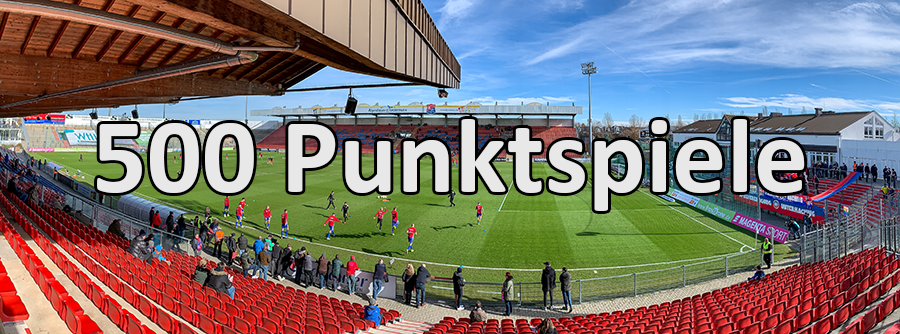 500 Punktspiele im Sportpark