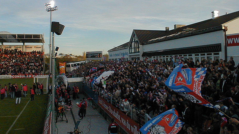Unterhaching gegen den Hamburger SV - Saison 2000/01
