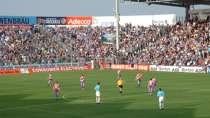 Unterhaching gegen 1860 - Saison 2000/01