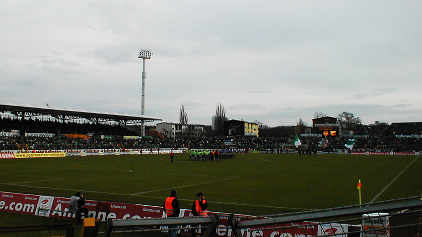 Unterhaching in Wolfsburg Saison 2000/01